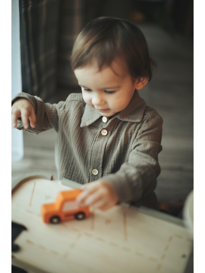 Koszula z kołnierzykiem dla chłopca