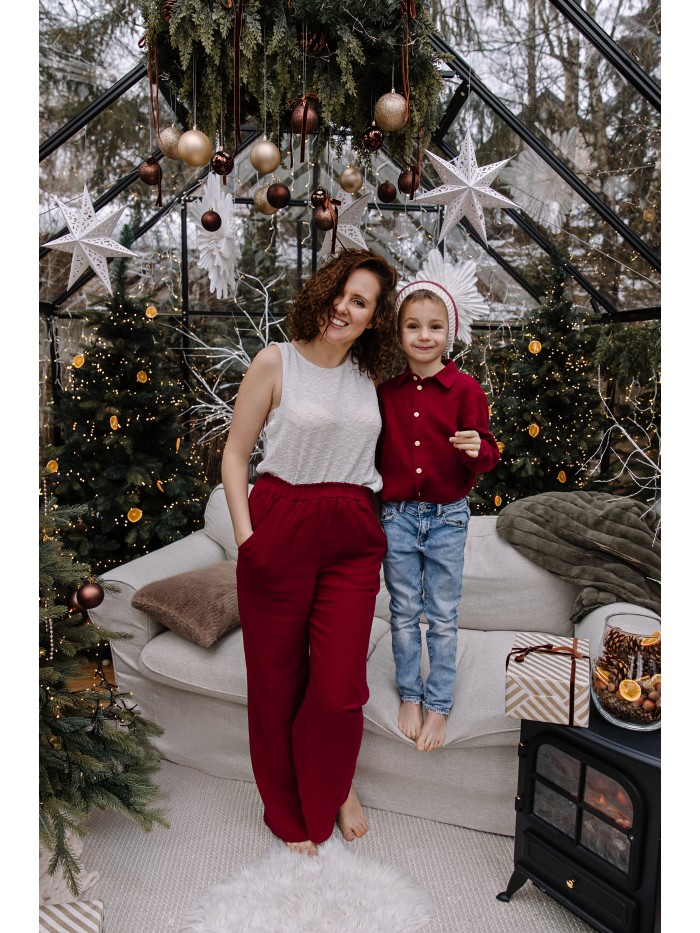 Koszula z kołnierzykiem dla chłopca