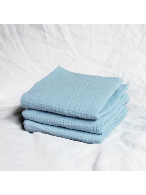 Pieluszka muślinowa BŁĘKIT