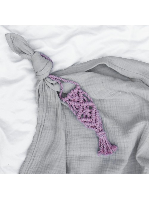 Zawieszka #10 brelok fioletowy