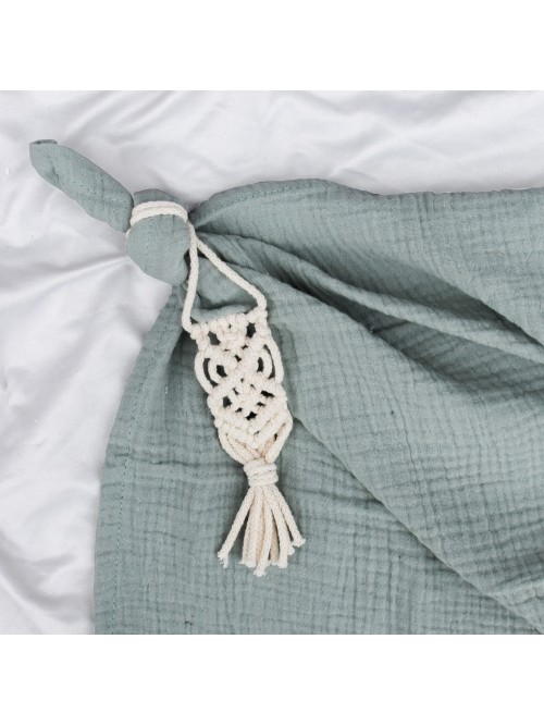 Zawieszka #12 brelok beżowy naturalny