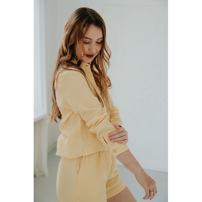 Damska koszula muślinowa