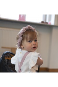 Marszczona opaska na gumce